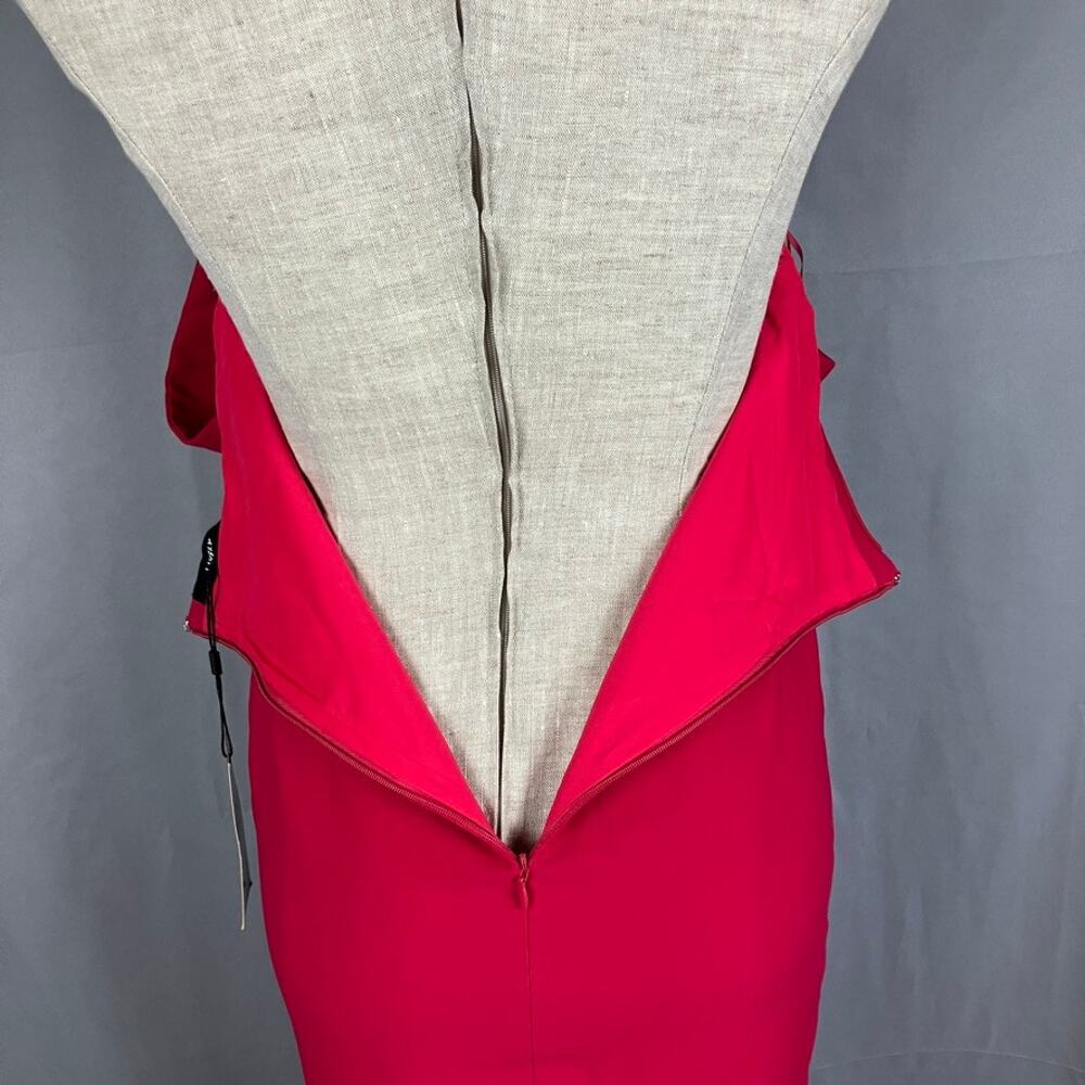 Likely Misisco Fuchsia Off Shoulder Gown Size 6 Trumpet Evening Prom Bridesmaid - Picture 7 of 11